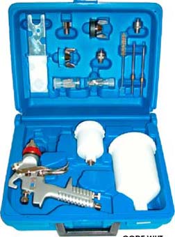 GPI H827W DPK GUN KIT INC CASE - WHT 